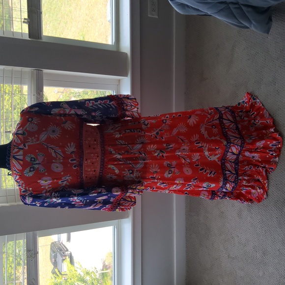 CeliaB Jules Midi Dress In Red - Picture 9 of 16